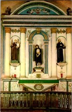 San Luis Rey - Oceanside California CA : CHURCH SCENE a/14 BB0125