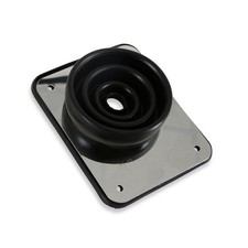 Hurst Manual Transmission Shift Boot 1147336 B-1 Shifter Boot Round Blk Rubber