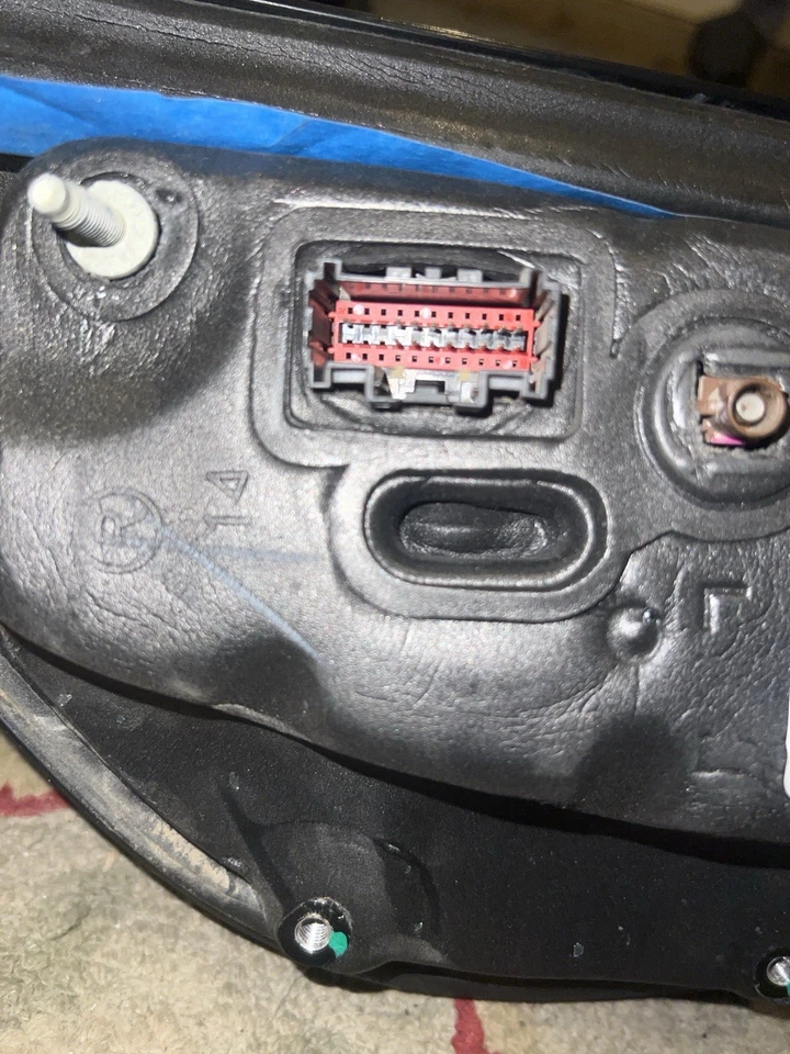 2023-2025 Ford F250 F350 Super Duty Pass. Side Mirror PWR Fold Extend 360 Cam - Image 4 of 4