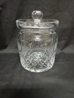 Waterford Lismore 7 Inch Crystal Biscuit Barrel