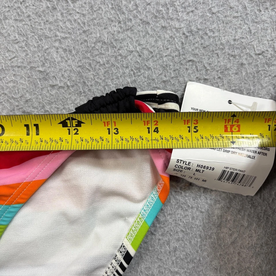 Lote de Pantalones de Bikini Hobie para Mujer Grandes Natación Multicolor Rayas Camuflados Florales Nuevos Foto 3 de 4