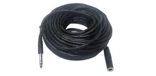 Headphone Extension Cable 75 ft 1/4" 6.3mm Stereo Long Distance Connection