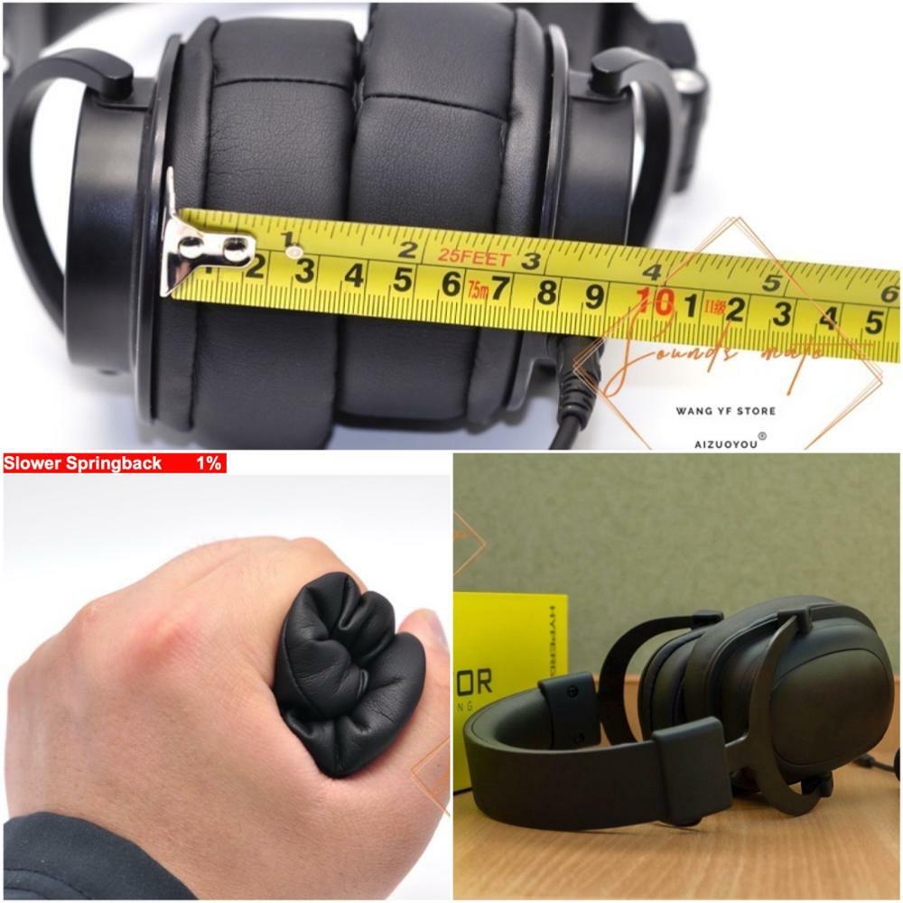 Super Thick Soft Memory Foam Ear Pads Cushion For Hator Hypergang