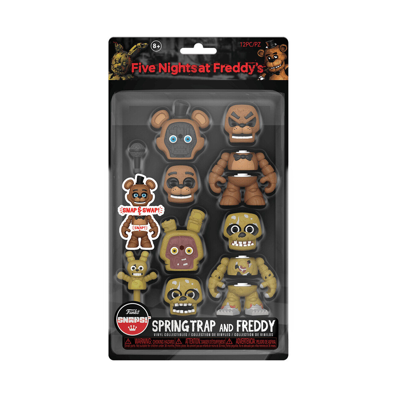 Funko FNAF Snap: Five Nights at Freddy's - Springtrap and Freddy for sale  online