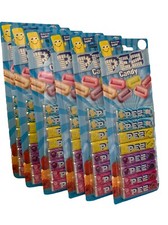 Lot of 6 Refill PEZ CANDY Assorted Fruit Flavors 2.31 oz 8 Pack