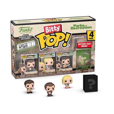 Officially Licensed First 4 Figures Parks & Recreation Ron Bitty Pop! 4-Pack