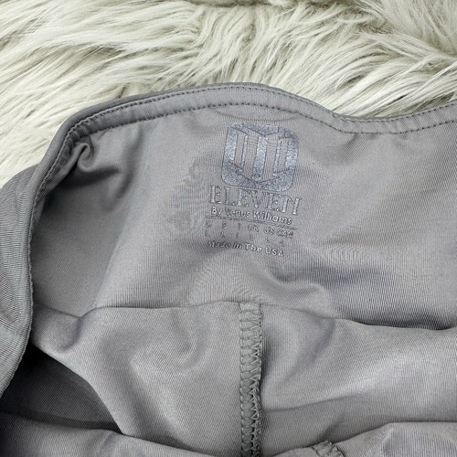 EleVen by Venus Williams Fly Asymmetric Wrap Tennis Skort Marled Gray Size Large - Picture 4 of 6