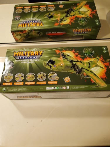 Military Series 1828-76A Toy Military Think N Thrill New 3 Soldiers Helicopter