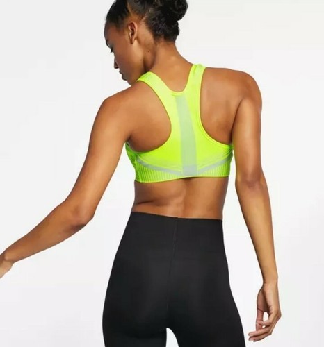 NIKE FE/NOM FLYKNIT SPORTS BRA SIZE XS HIGH SUPPORT GYM AJ4047-702 TRAINING - Picture 3 of 9
