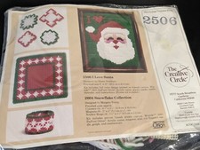 The Creative Circle "I LOVE SANTA" Stitch Kit 2506