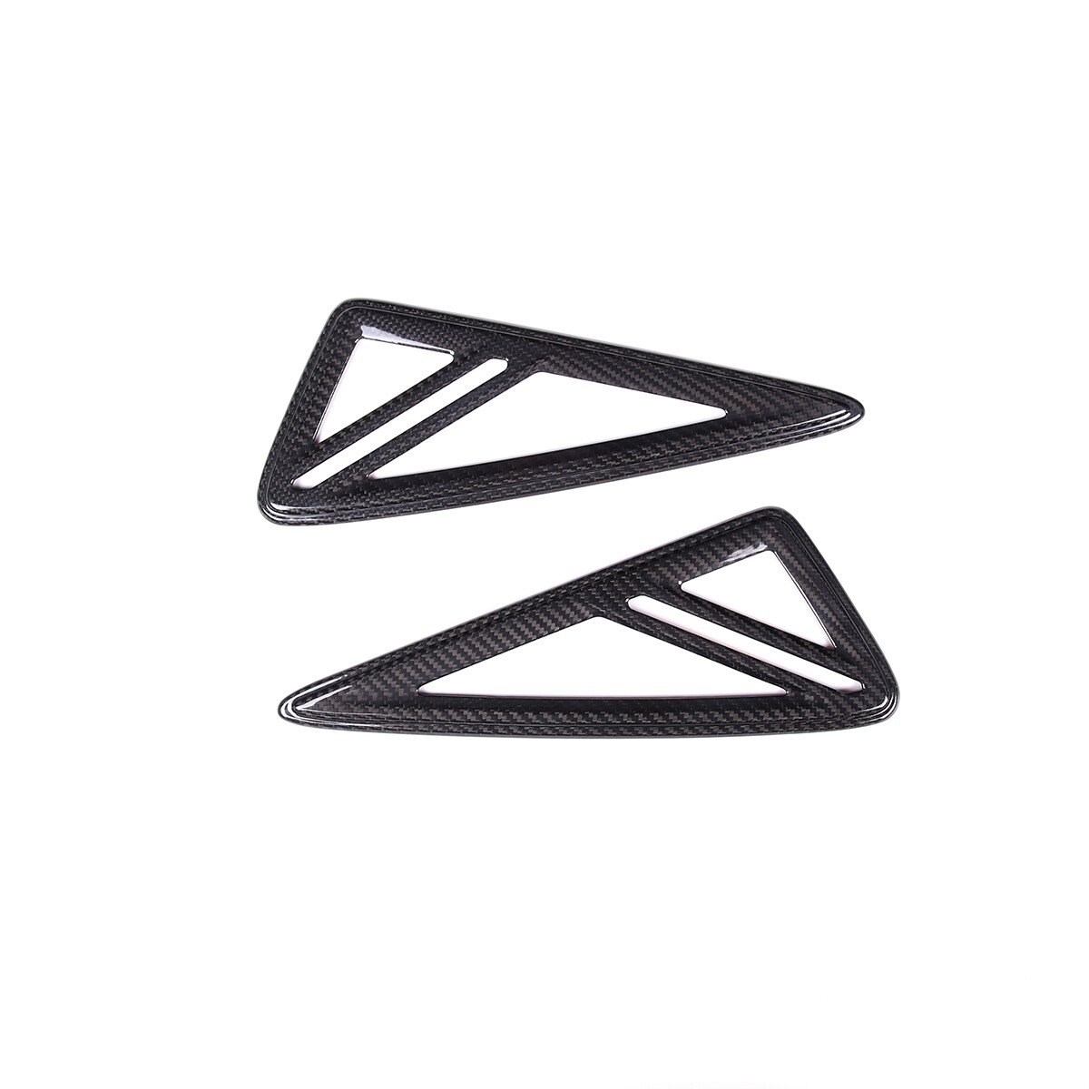 Real Carbon fiber Side Fender Vent Air Wing Trim For Lamborghini URUS 18-23 US
