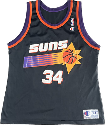 美品 CHAMPION×NBA PHOENIX SUNS BARKLEY #34 Vintage CHAMPION Charles Barkley #34 Phoenix Suns NBA