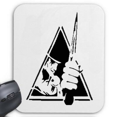 MOUSEPAD (MAUSPAD) CLOCKWORK ORANGE UHRWERK ALEX MOLOKO PLUS FUN LAPTOP PC