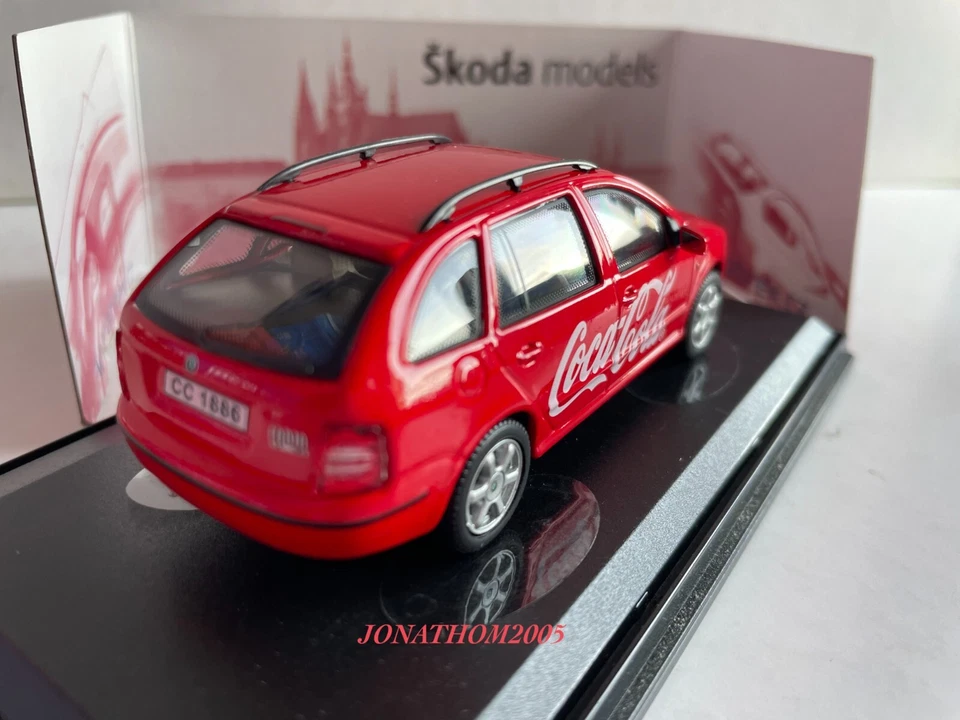 ABREX - SKODA FABIA KOMBI COCA COLA 2003 In Scala 1/43 - Immagine 4 di 4