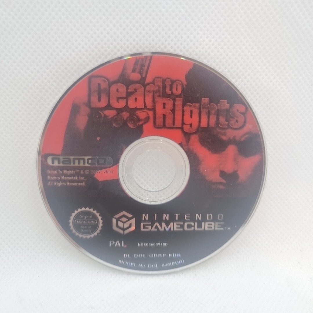 Dead to Rights - Nintendo Gamecube  Video Game - DISC ONLY! TESTED AND WORKING!!