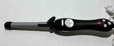The BEACHWAVER S.75 Ceramic Rotating Curling Iron Dual Voltage Blk/Silver Works