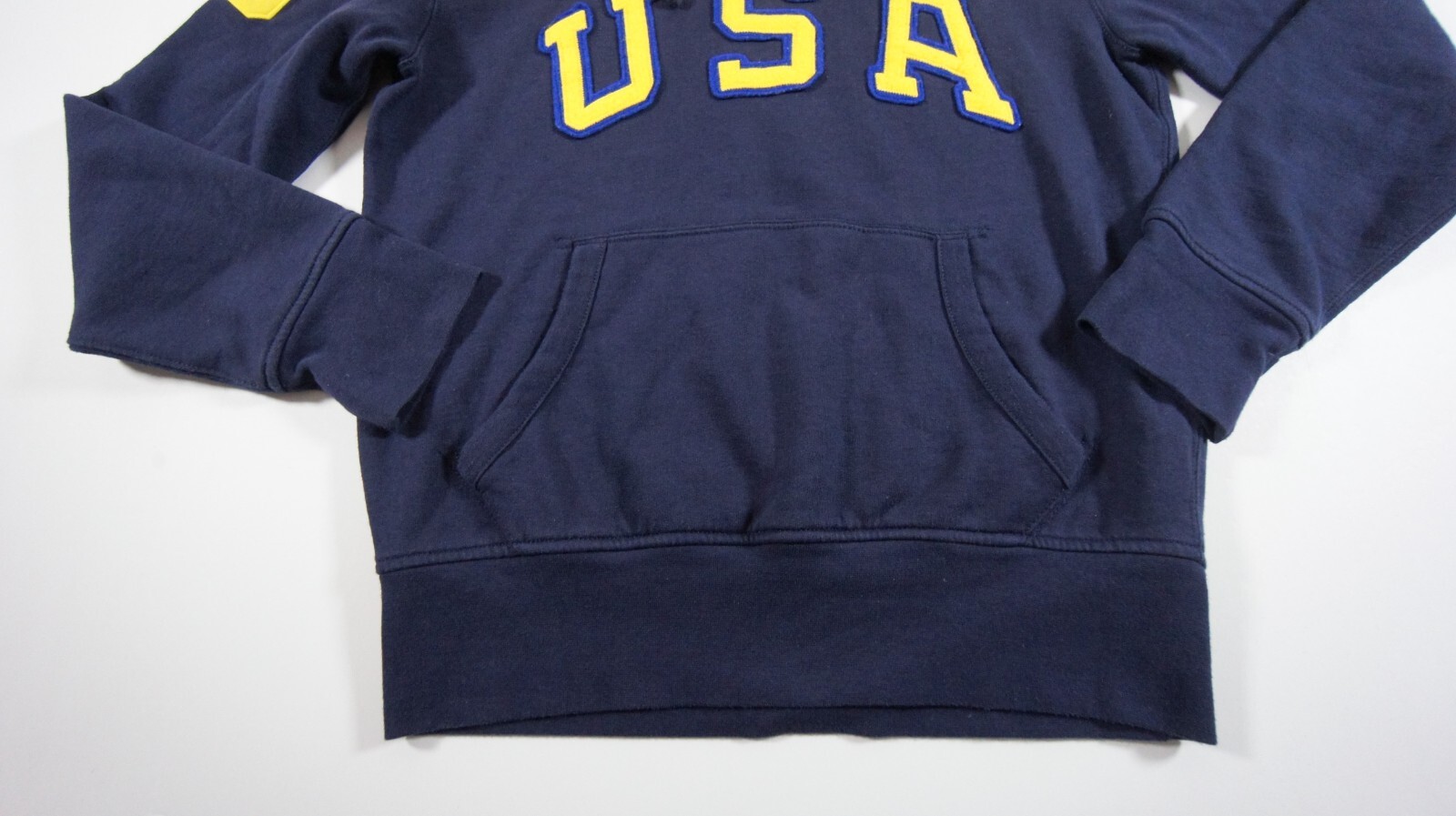 Polo Ralph Lauren Felpa Uomo Piccola Blu Felpa con Cappuccio Big Pony USA Maglione Adulto