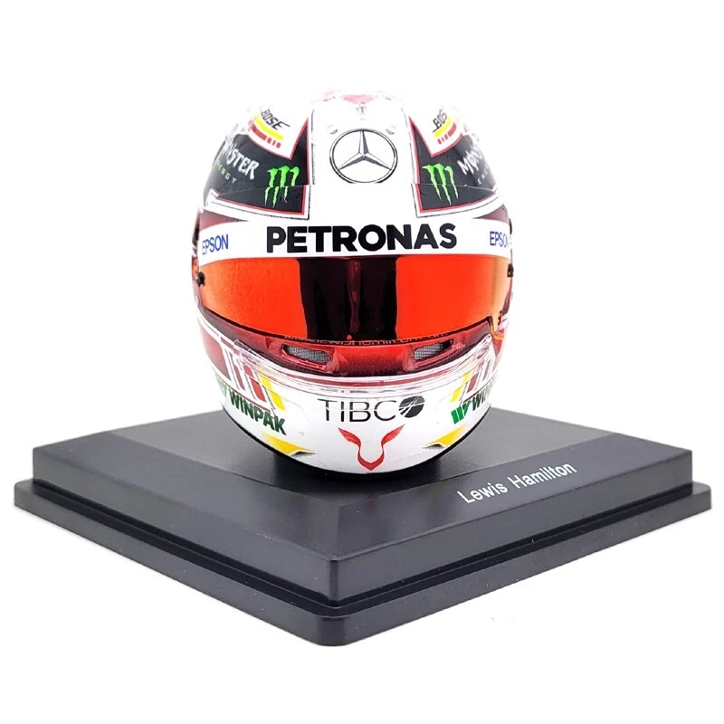 Casque Lewis Hamilton Mexico GP / World Champion 2018 - 1/5 Spark Models - Photo 2/3