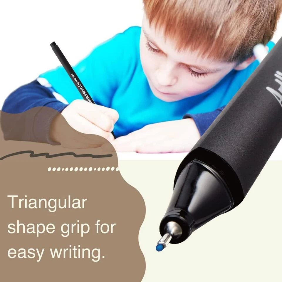 Artline Supreme Fine Pen 0.4mm Vivid Colours Fineliners Technical Drawing X 10 - Image 3 of 4