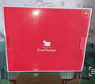Sega Dreamcast Konsole Weihnachtspaket Modell SEAMAN 1 - 1 von nur 850 verkauften