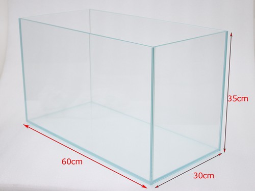 Weißes ultraklares Glas Aquarium 23,6*11,8*13,8 Zoll 7 Gallonen Tankvolumen - Bild 4 von 6