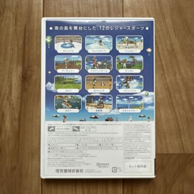 Wii Sports Resort Nintendo Wii 2009 Japanese ver Boxed Manual
