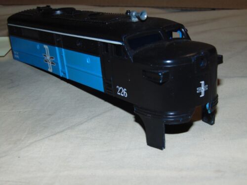 LIONEL O 226 BOSTON & MAINE ALCO A UNIT SHELL ONLY #110 -REPAIRED FRONT