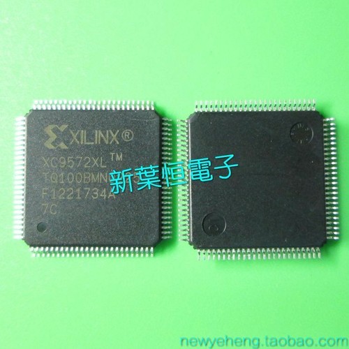 Circuit Intégré XILINX XC9572XL-10TQ100I - Boîtier QFP100, Flambant Neuf D'origine