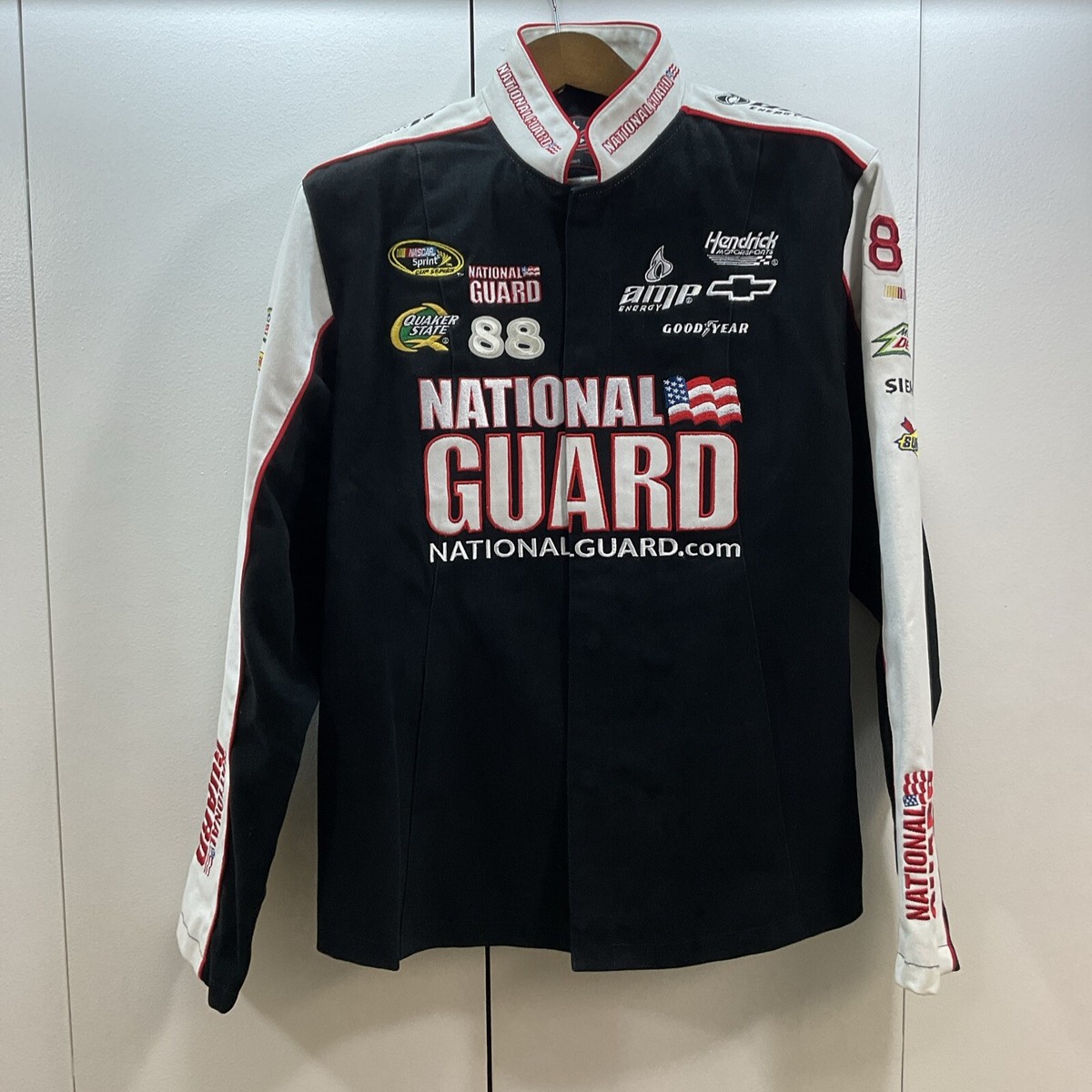 NASCAR Dale Jr. 88 Chase Authentic Jacket National Guard Amp