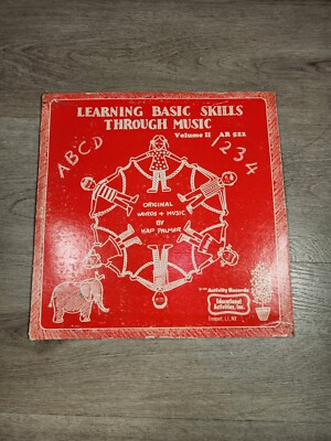 Hap Palmer Learning Basic Skills Through Music Vol 2 Vintage LP Vinyl AR 522