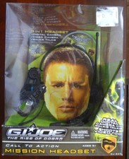 GI Joe - Rise of Cobra Mission Headset - 3 in 1 Digital Camera  Walkie Talkie