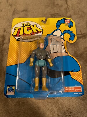 Vintage The Tick ''PROJECTILE'' HUMAN BULLET Figure 1994 BanDai Toys NEW MOC