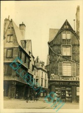 Tours  Street Scene Shops Rue De Grande Marche Loire France in 1926