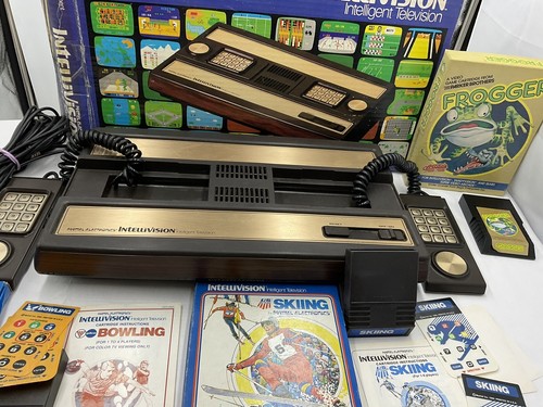 Televisore intelligente Mattel Intellivision vintage modello 2609W/GIOCHI NON TESTATI - Foto 5 di 10
