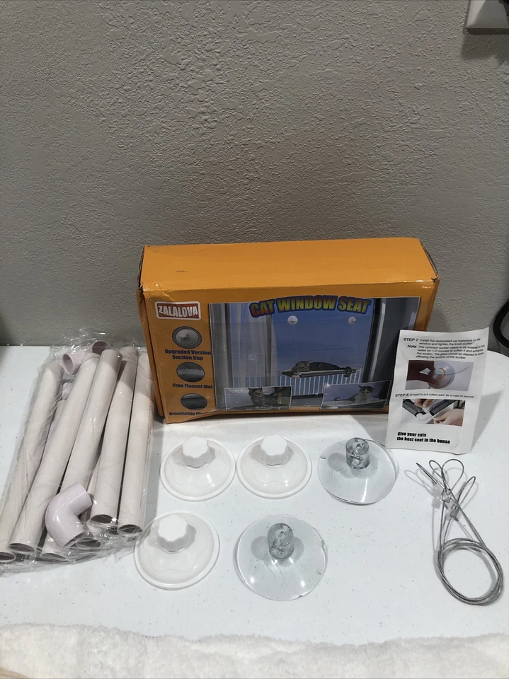 Manta polar resistente grande asiento ventana gato percha gato ZALALOVA Foto 2 de 3