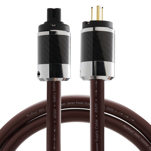 12AWG OFC Power Cable Audio US/EU Male Plug Supply Mains C7/C15/C19 Connectors - 第 17/32 張圖片