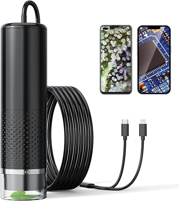 Handy Digital Mikroskop USB Handheld 10x-200x Vergrößerung Endoskop LED B888