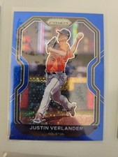 Justin Verlander Blue Donut Circles 175/199 2021 Panini Prizm Baseball