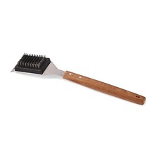 Grill Brush and Scraper for Barbecue with Replaceable Stainless Steel Bristles