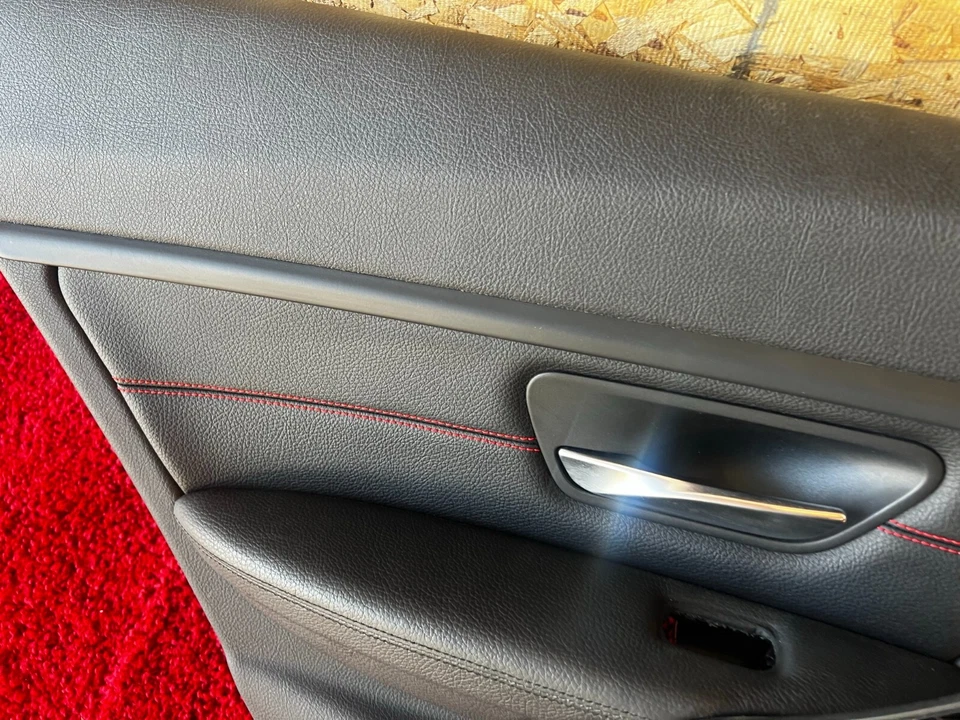 宝马 F30 F31 后左驱动侧门板运动红色钢笔原始设备制造商 90K — 第 3/4 张图片