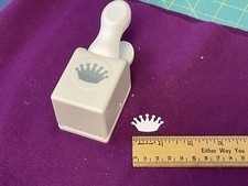 Martha Stewart CROWN Paper Punch, 1 1/8 X 3/4 Tall