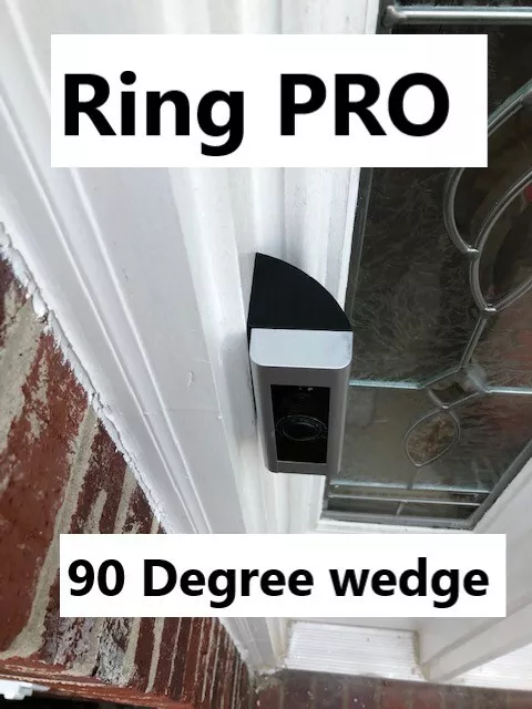 installing wedge on ring doorbell