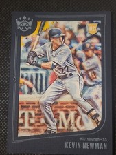 2019 Panini Diamond Kings Blue Framed Kevin Newman Rookie Card #62