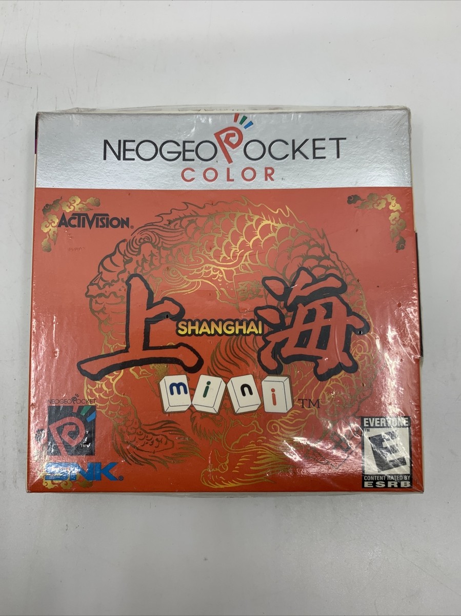 ネオジオポケット　上海ミニ　SNK　ネオジオ　NEOGEO FACTORY SEALED Shanghai Mini NEO GEO Pocket Color USA HOLY GRAIL