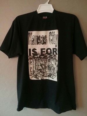 kansas city is for hustlers t shirt