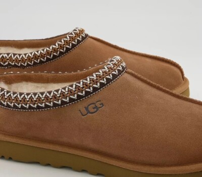 NEW 100% Authentic UGG Women's Tasman braid Slipper Shoes Chestnut