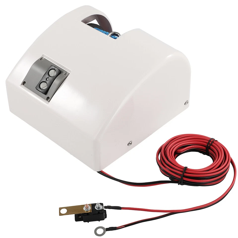 25 LBS Boat Electric Anchor Winch With Remote Wireless Control Marine Saltwater - Image 3 of 4