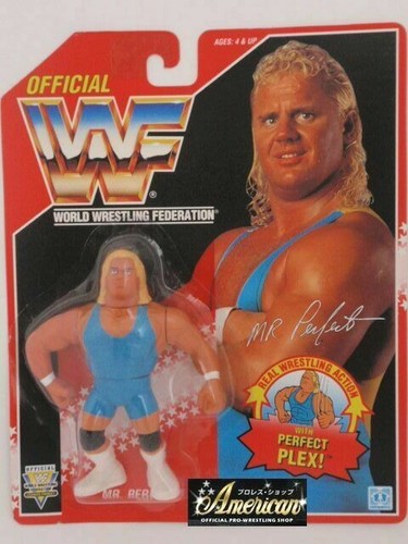 Hasbro WWF WWE MR PERFECT 1994 Red card World Wres...