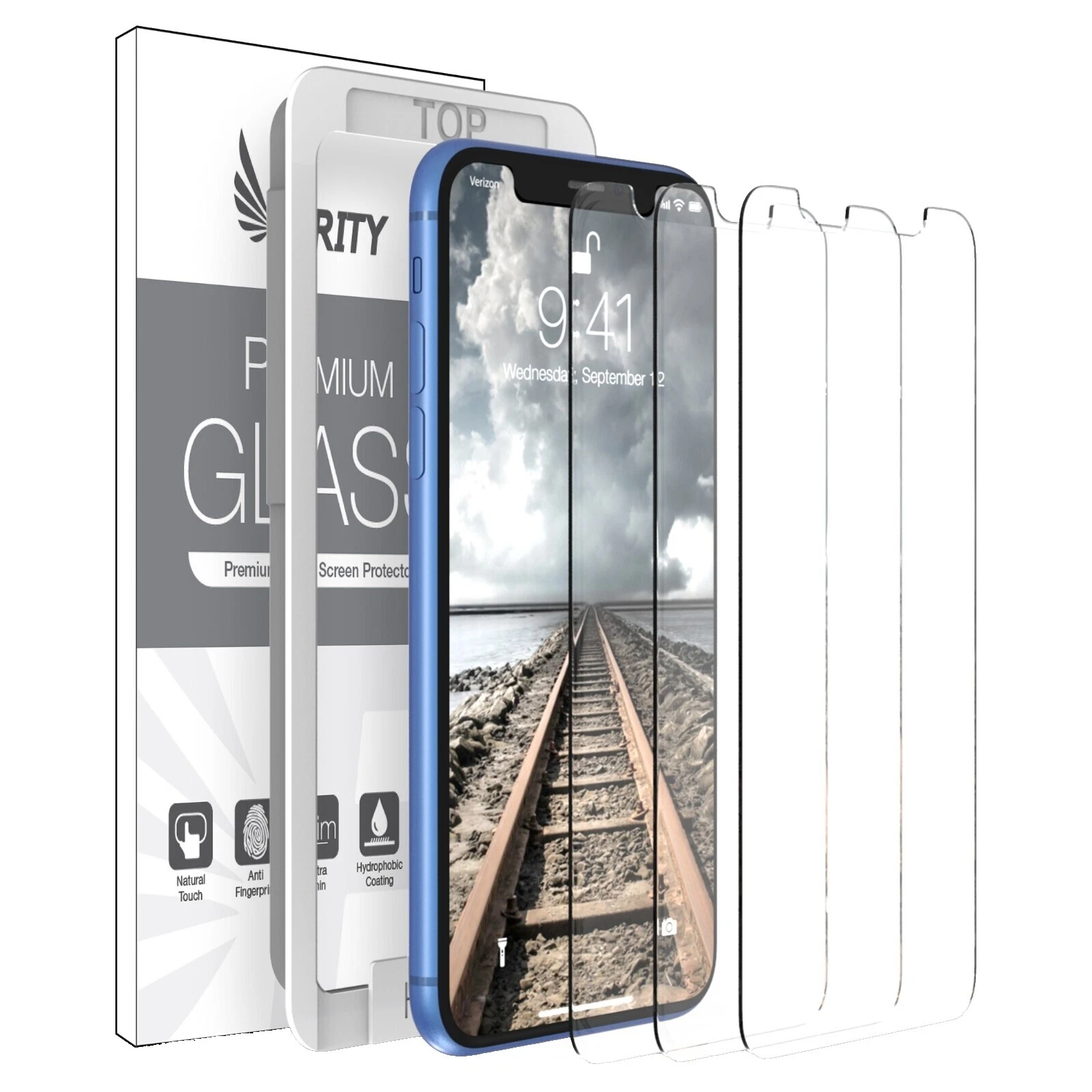 Protectores de pantalla de vidrio templado para Apple Apple iPhone XR