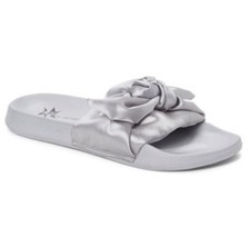 Gray/Sliver Slippers Women's Sz: 10